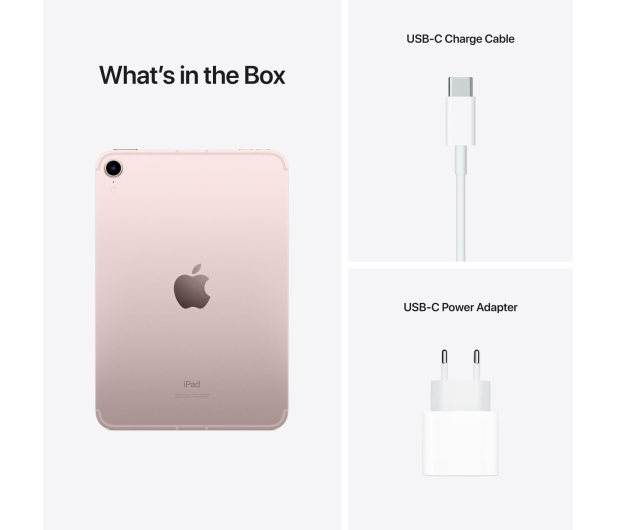 Apple iPad Mini 6gen 256GB 5G Pink - 681219 - zdjęcie 10